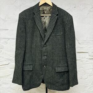Vintage Alexandre Harris Tweed Blazer Milium Insulated Sport Coat Jacket Country